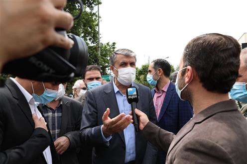 تصاویر روز جهانی قدس با حضور رئیس سازمان انرژی اتمی ایران -  1401/02/09