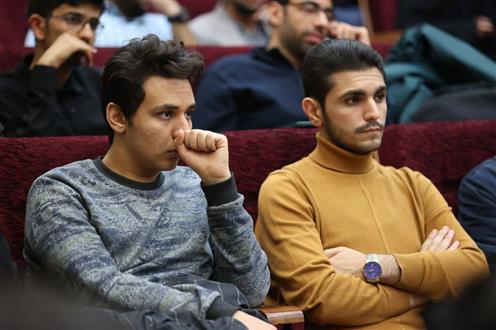 حضور محمد اسلامی در نشست پرسش و پاسخ دانشجویان دانشگاه شاهد